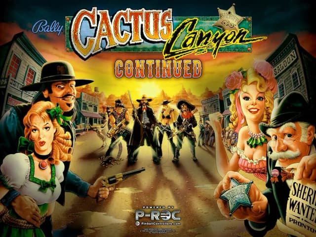 Cactus Canyon Continued (Bally 1998)
