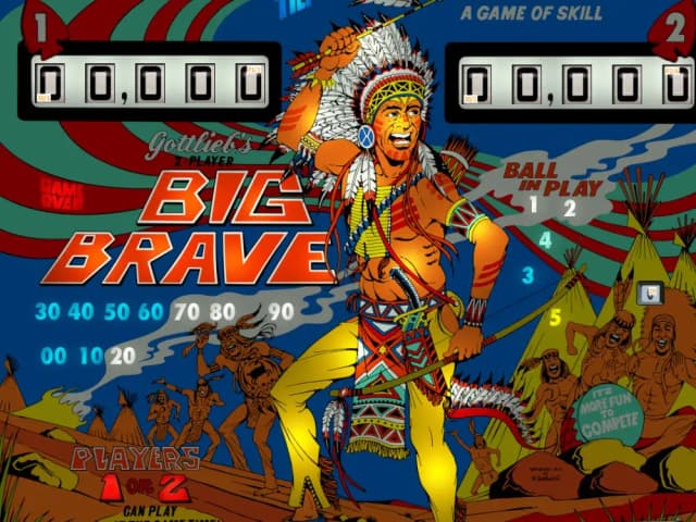 Big Brave (Gottlieb 1974)