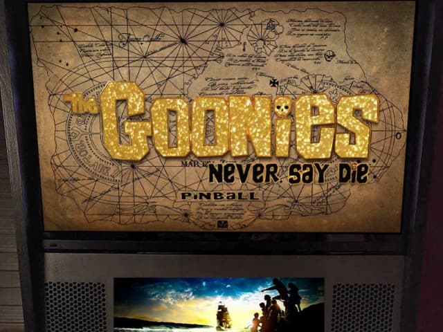 The Goonies Never Say Die Pinball (Original 2021)