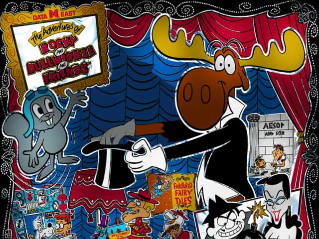 Adventures of Rocky and Bullwinkle and Friends (Data East 1993)