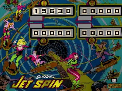 Jet Spin (Gottlieb 1977)